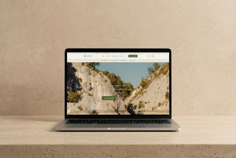 Réalisation Alpille, Horlogerie & Luxe par Studio Tholira, agence web Sud de la France