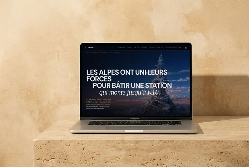 Projet AlpIndex, réalisation Studio Tholira