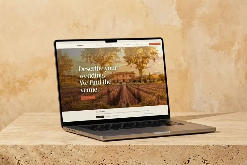 Réalisation Weddues, Mariage & Conciergerie par Studio Tholira, agence web Sud de la France